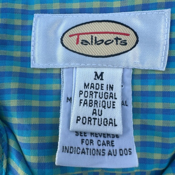 Talbots 100% Cotton Button-Up Shirt | Women’s Medium | Made in Portugal - Picture 5 of 5